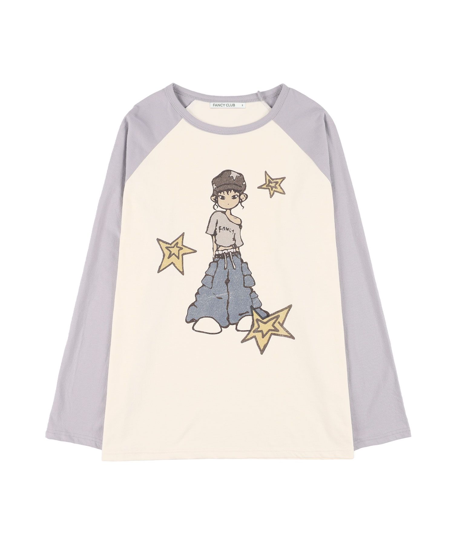 MUSINSA | FANCY CLUB Pony Star Long Sleeve (BLACK) F25QB095