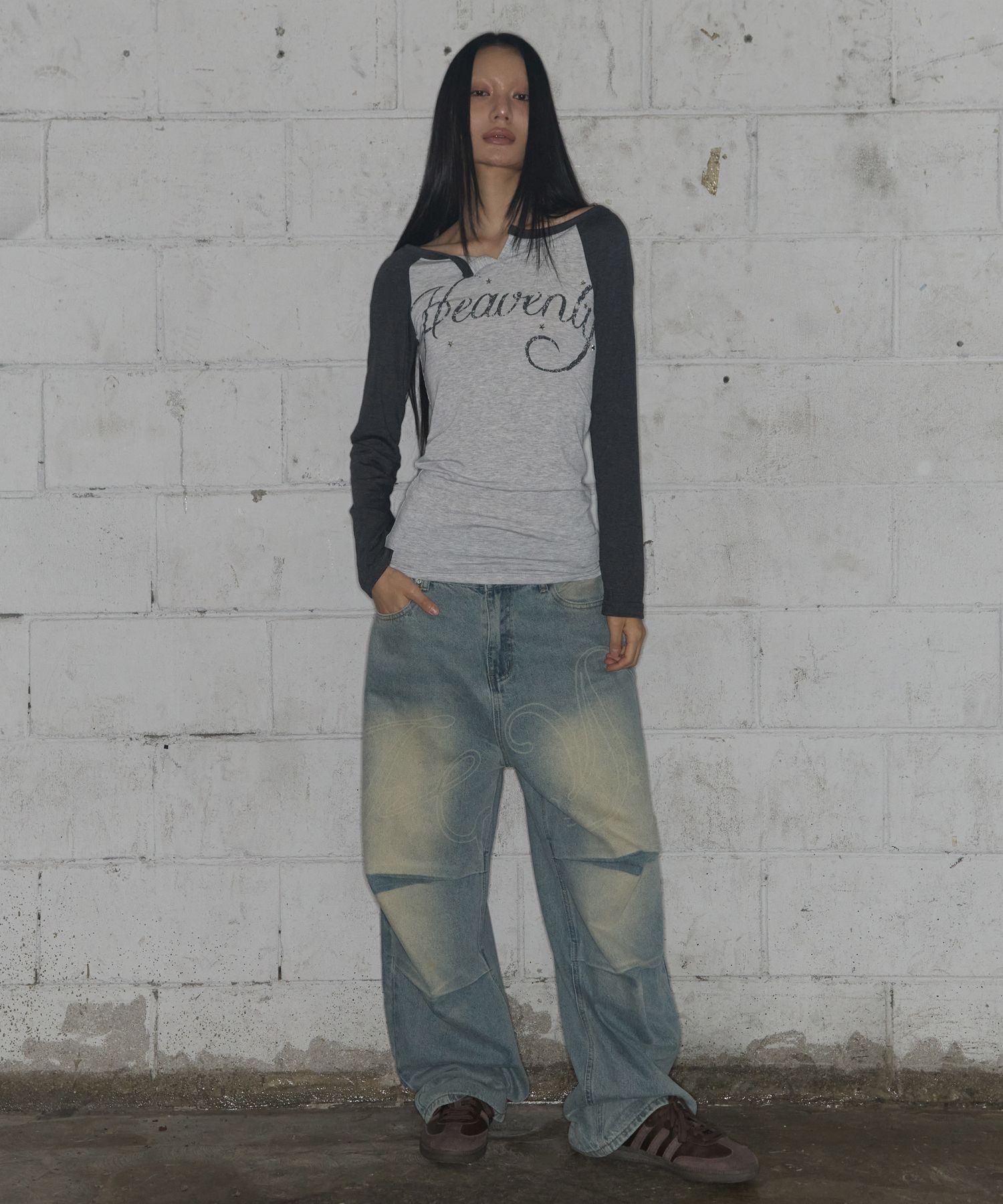 パンツ Angel Vintage Washing Pin Tuck Pants MUSINSA公式 | FANCY CLUB Angel Vintage Washing Pin Tuck