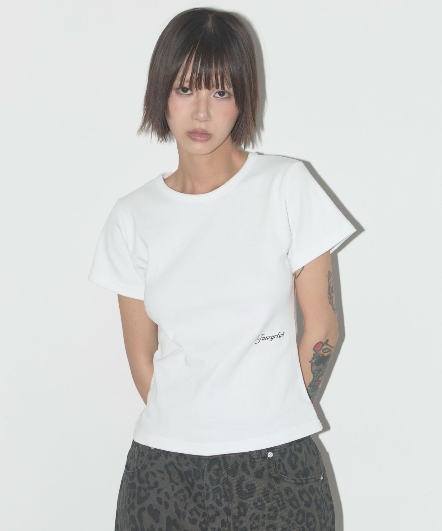 SUKARA オープンネックTee 麻調プルオーバー(UVカット・吸汗速乾・洗濯機OK