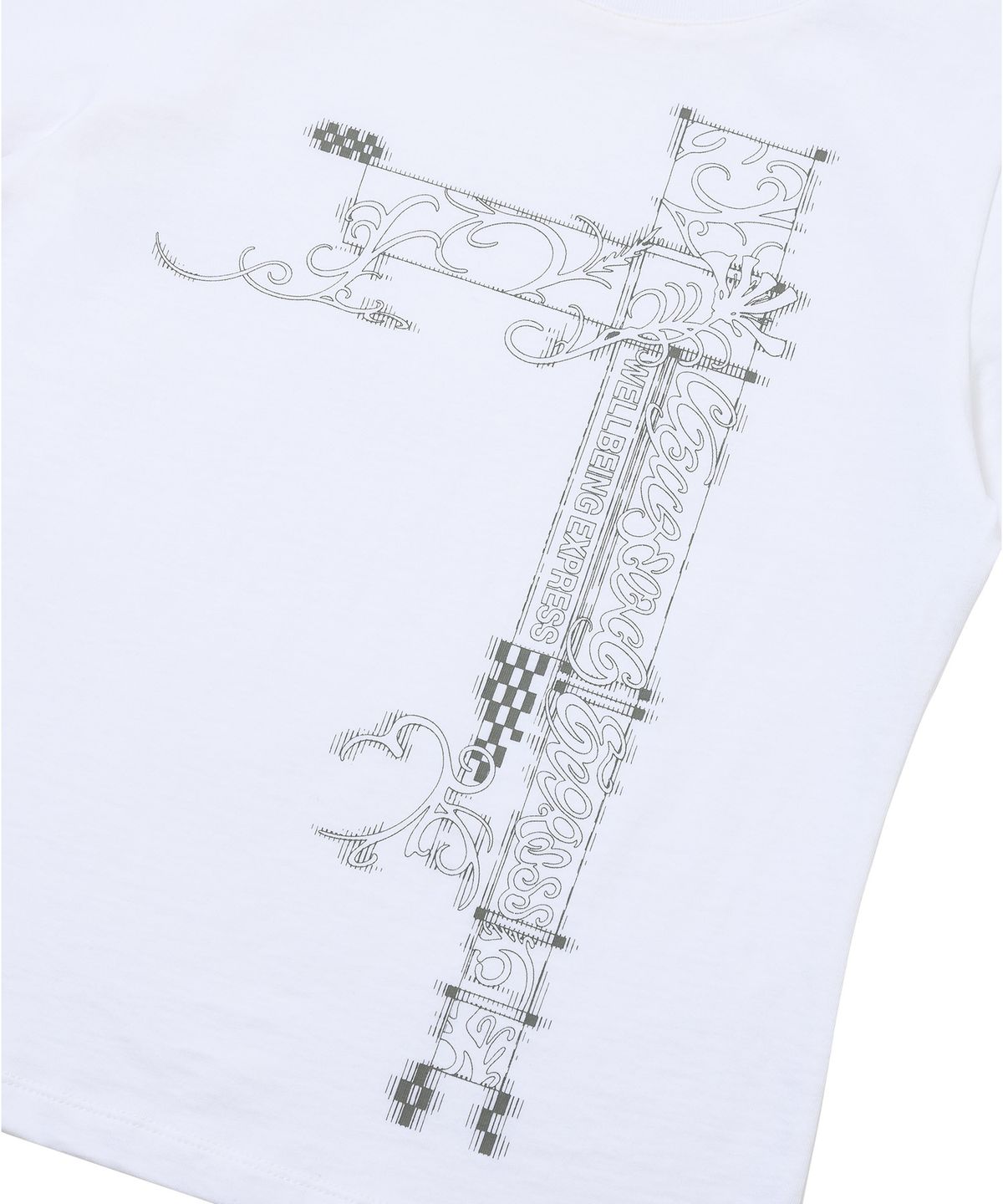 웰빙익스프레스(WELLBEING EXPRESS) Hybrid Tattoo Tee White