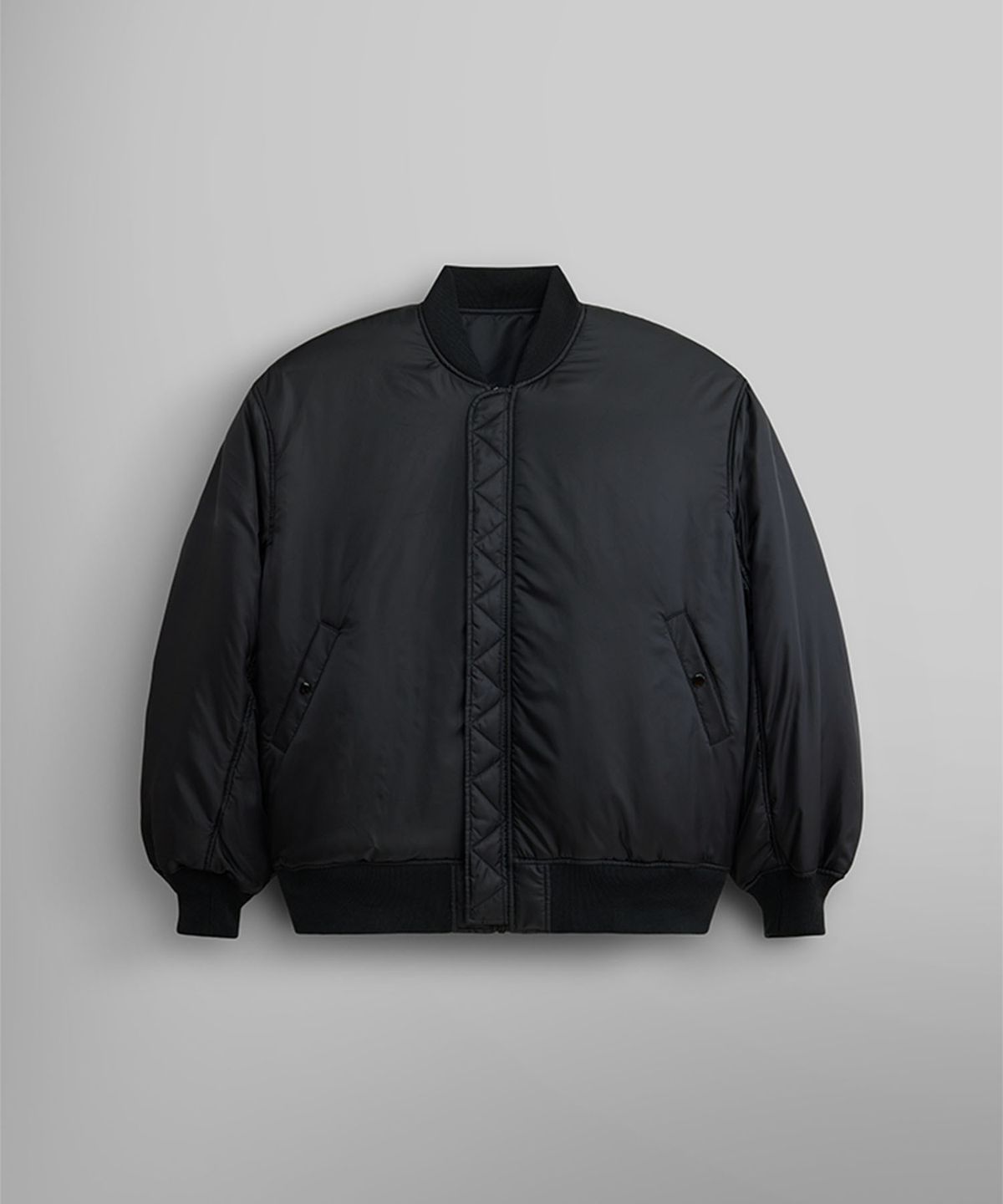 알파 인더스트리(ALPHA INDUSTRIES) MA-1 블러드칫 플라이트 자켓 블랙