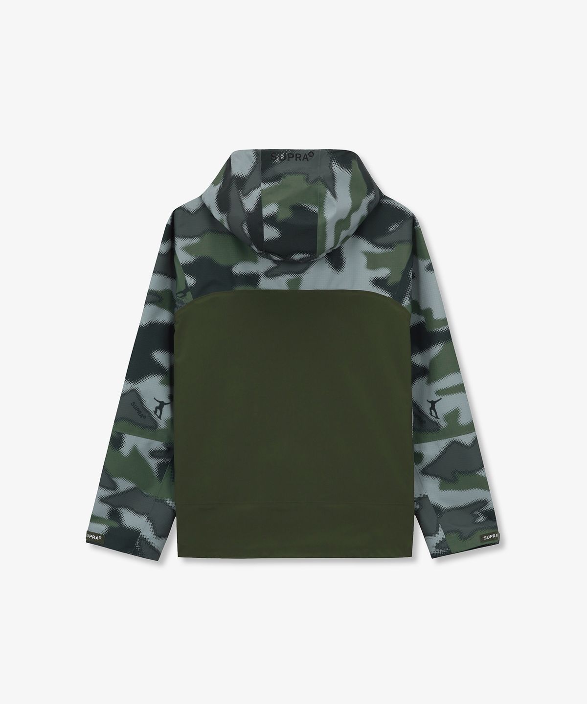수프라(SUPRA) 베이직 배색 3L 바람막이(KHAKI)