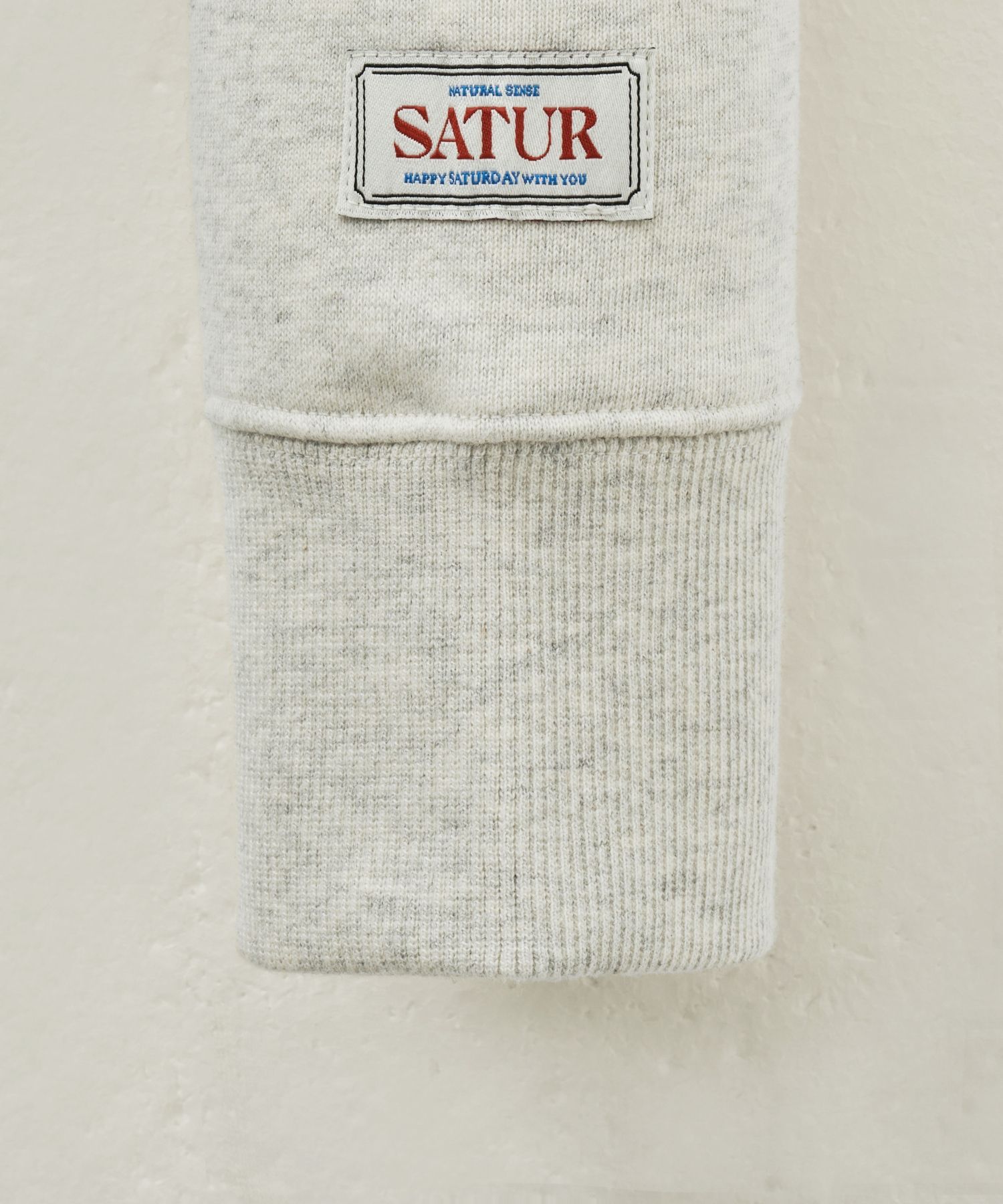 MUSINSA | SATUR (W) Apero Pocket Crop Hoodie Oatmeal