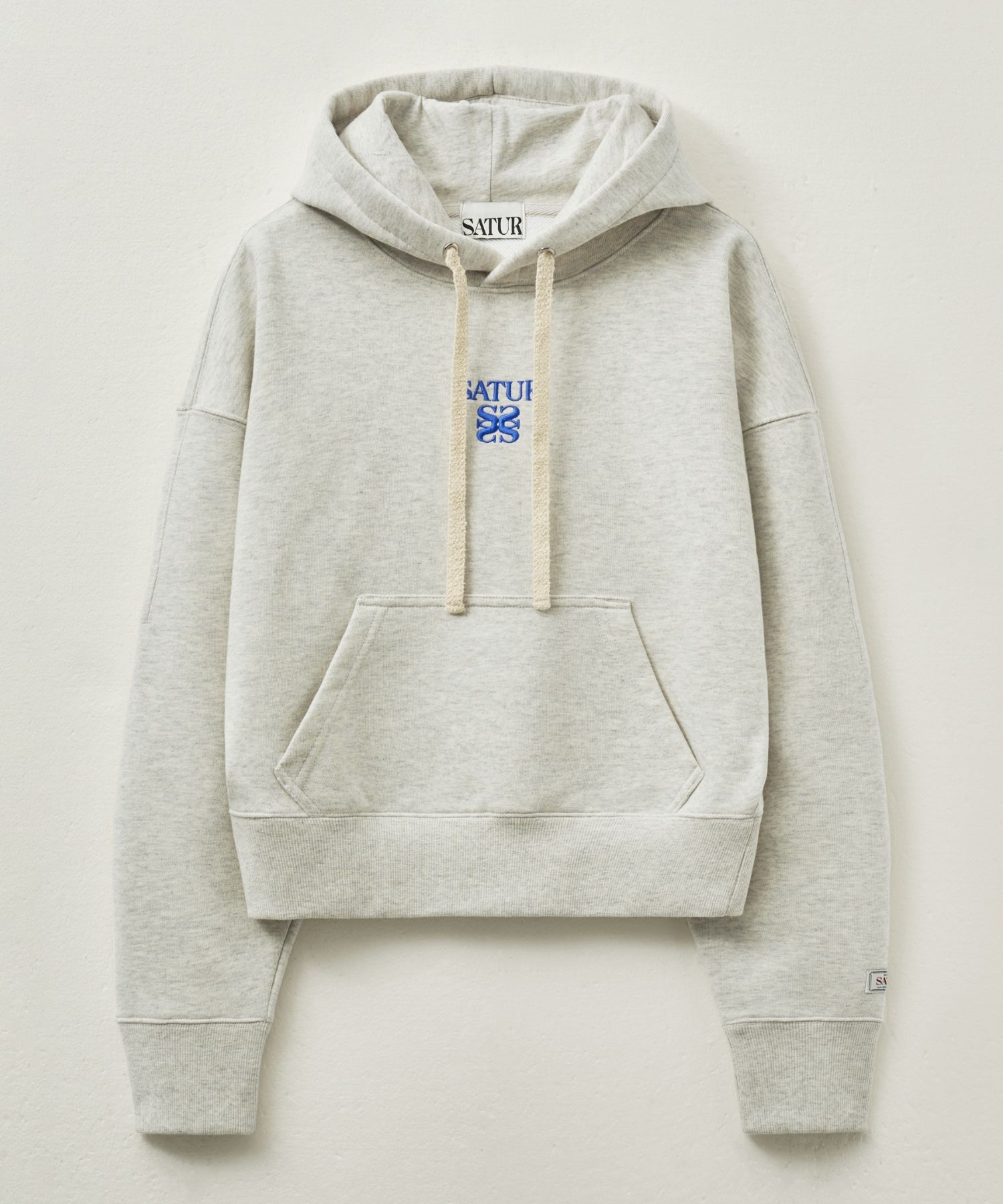 ★SATUR★Apero Pocket Hoodie MUSINSA | SATUR (W) Apero Pocket Crop Hooded T-Shirt Blue