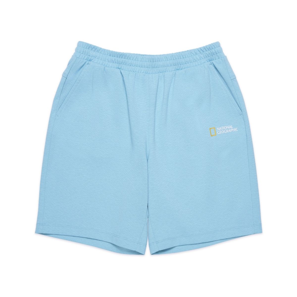 내셔널지오그래픽 키즈(NATIONAL GEOGRAPHIC KIDS) K252UPB920 컬러블럭 5부 상하 SET SKYMINT