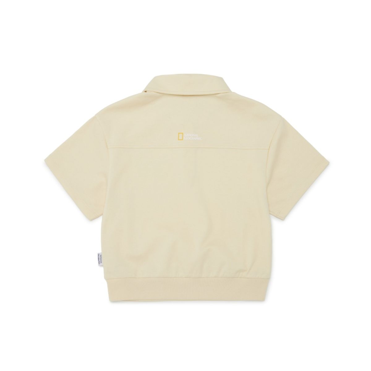 내셔널지오그래픽 키즈(NATIONAL GEOGRAPHIC KIDS) K252GPB910 여아 반집업 상하 SET CREAM