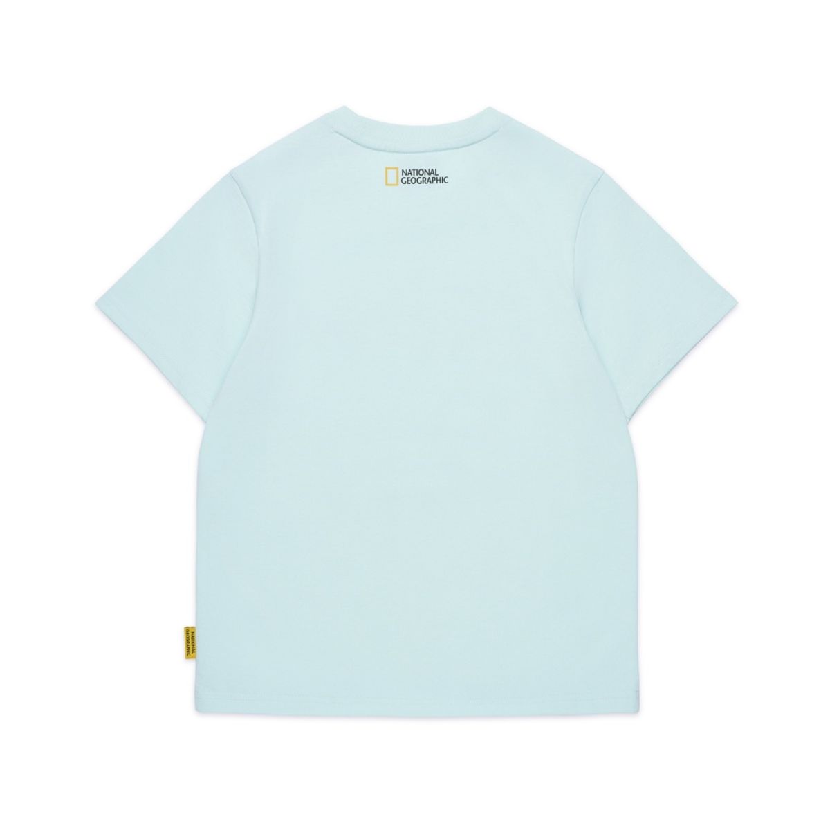 내셔널지오그래픽 키즈(NATIONAL GEOGRAPHIC KIDS) K255UTS930 빅로고 반팔티 AQUA