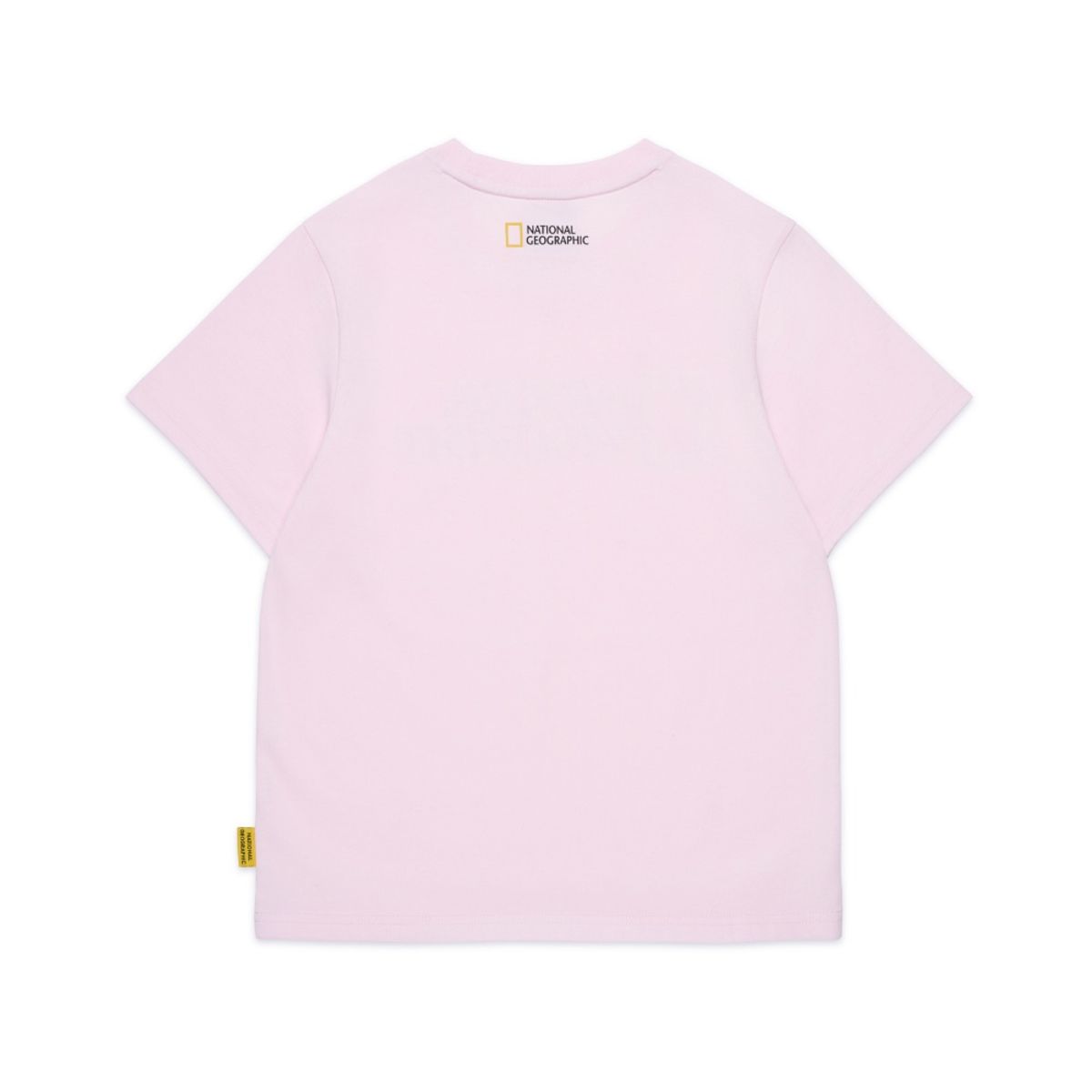 내셔널지오그래픽 키즈(NATIONAL GEOGRAPHIC KIDS) K255UTS930 빅로고 반팔티 LPINK