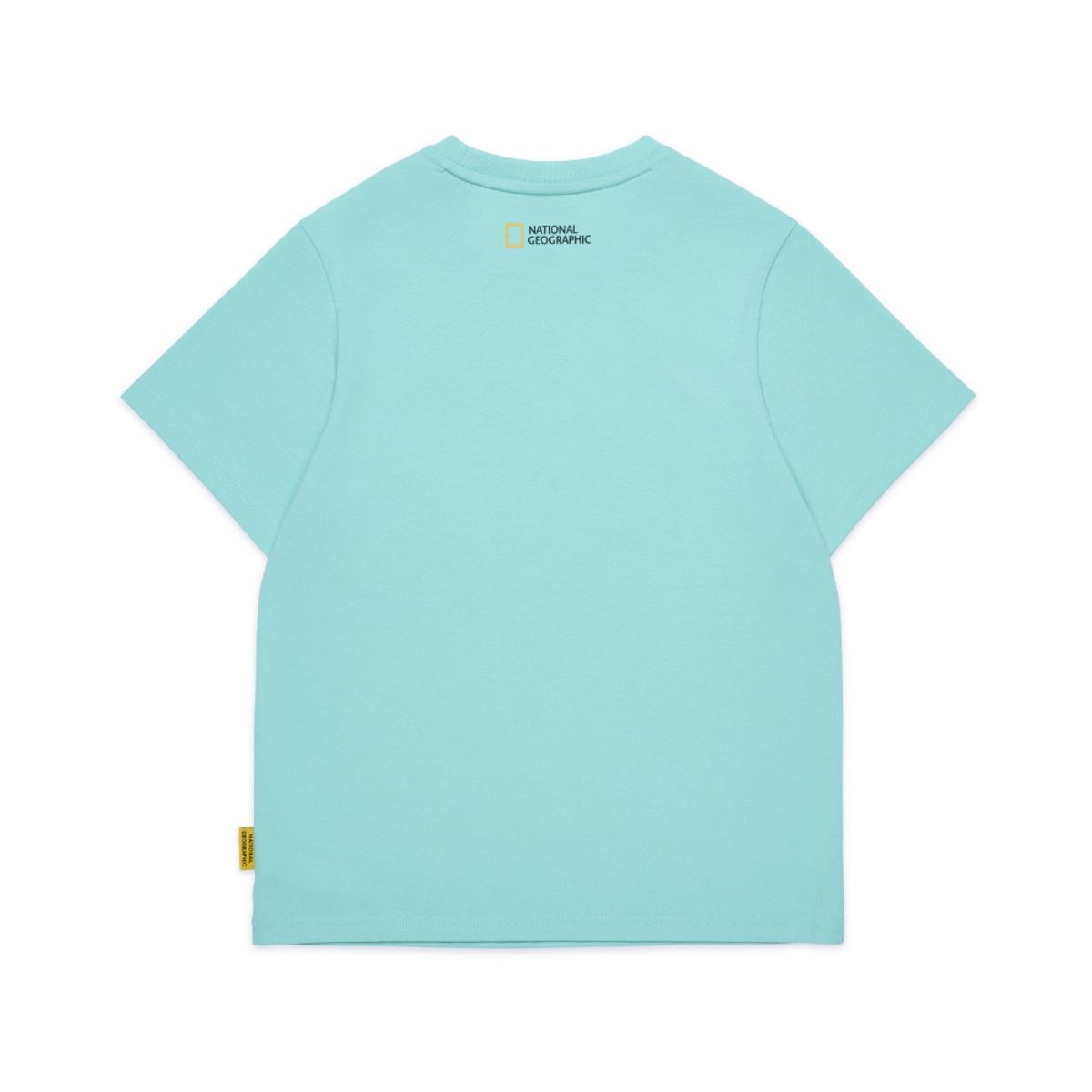 내셔널지오그래픽 키즈(NATIONAL GEOGRAPHIC KIDS) K255UTS920 스몰로고 반팔티 MINT