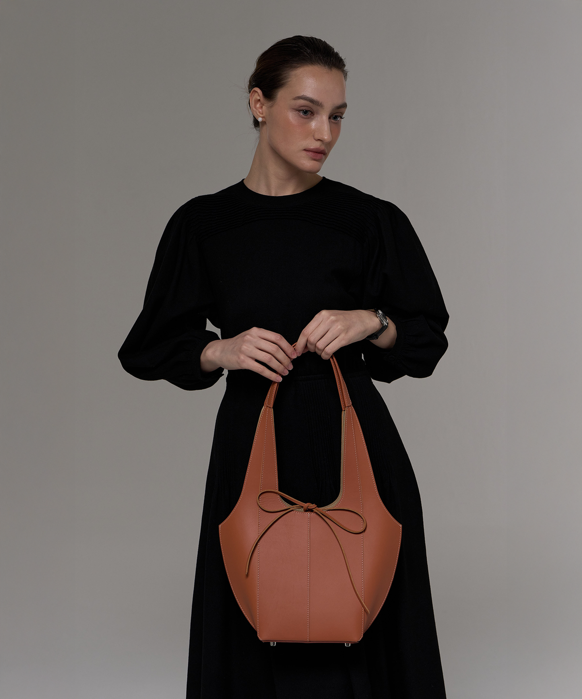 제마 에르베 르 코티디앙(ZEMA ÉLEVER LE QUOTIDIEN) Onnete Tote Bag S - Camel Tan (오네뜨 토트백 S)