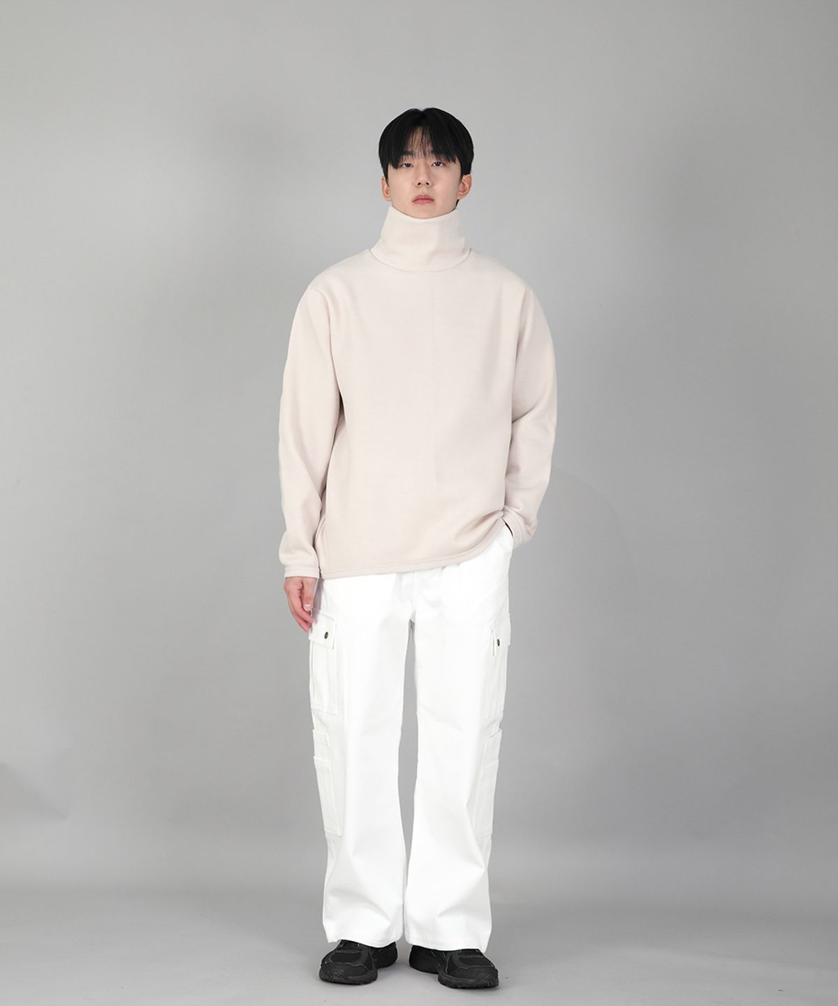 세인트크루(SAINTCREW) 더블카고 스트링 조거팬츠 DCJ-338 화이트