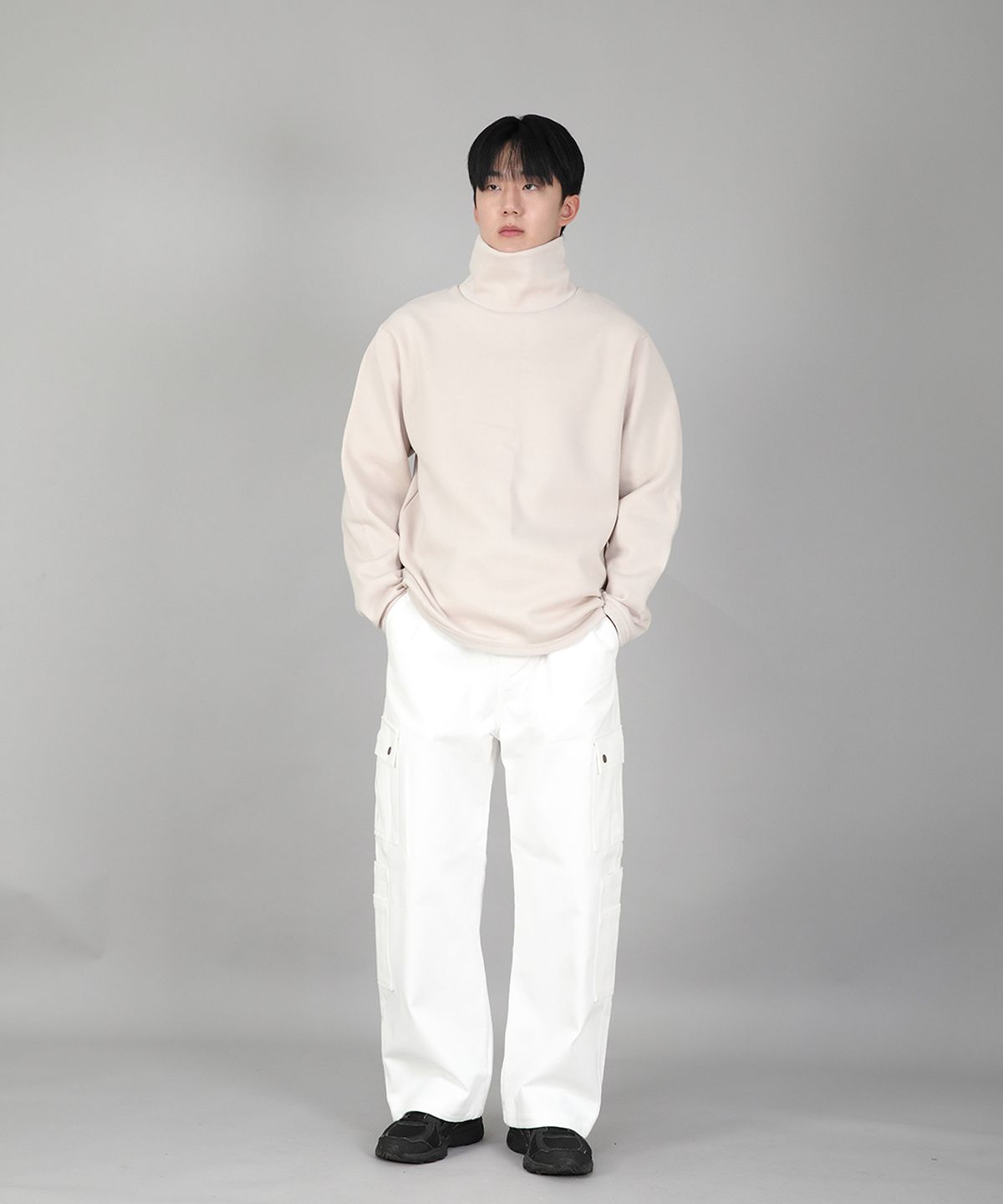 세인트크루(SAINTCREW) 더블카고 스트링 조거팬츠 DCJ-338 화이트