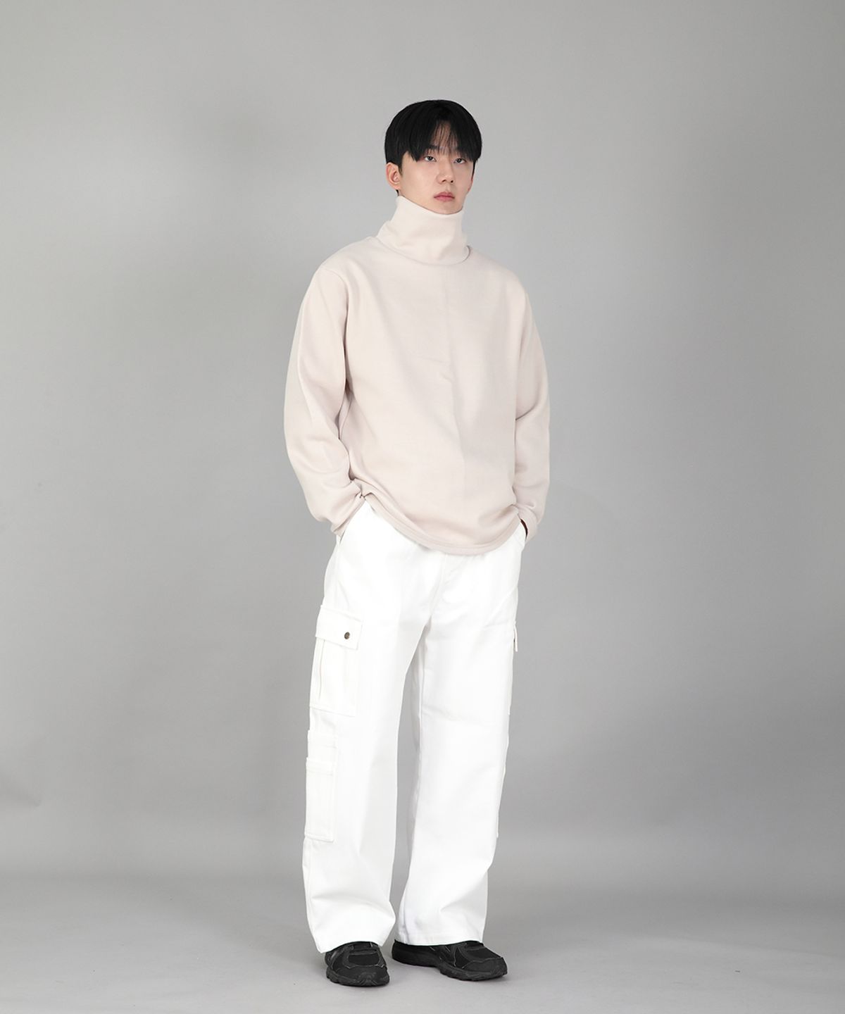 세인트크루(SAINTCREW) 더블카고 스트링 조거팬츠 DCJ-338 화이트
