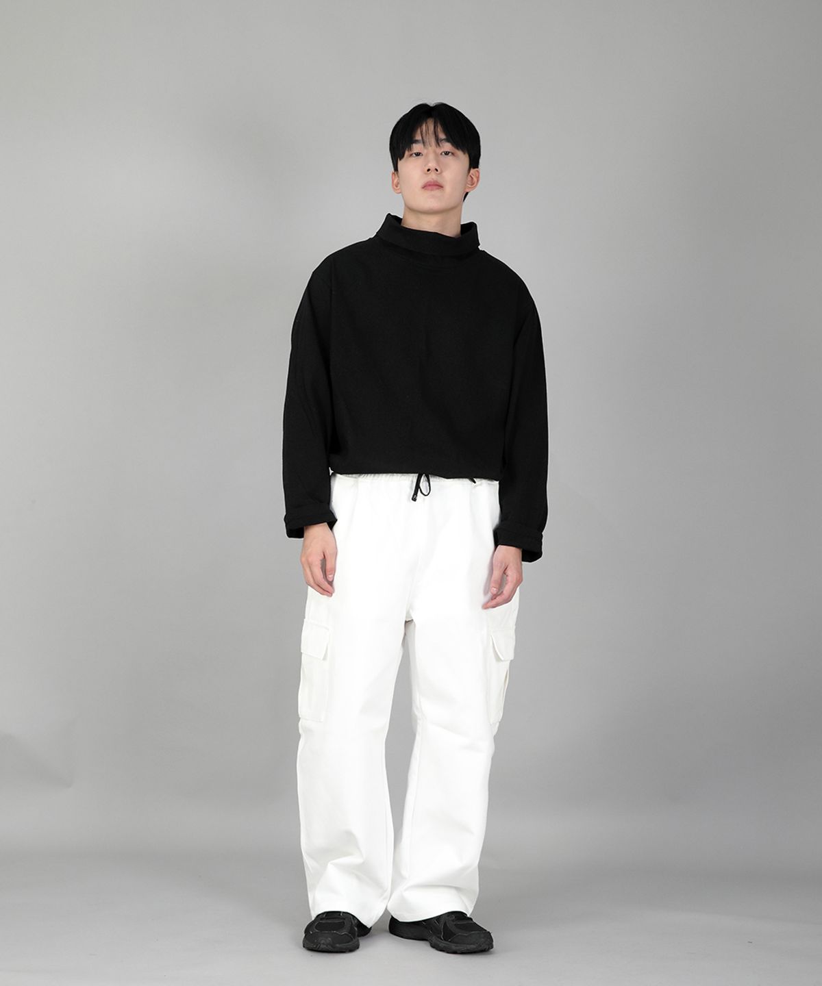 세인트크루(SAINTCREW) 리벳픽스 EX와이드 카고팬츠 REC-360 화이트