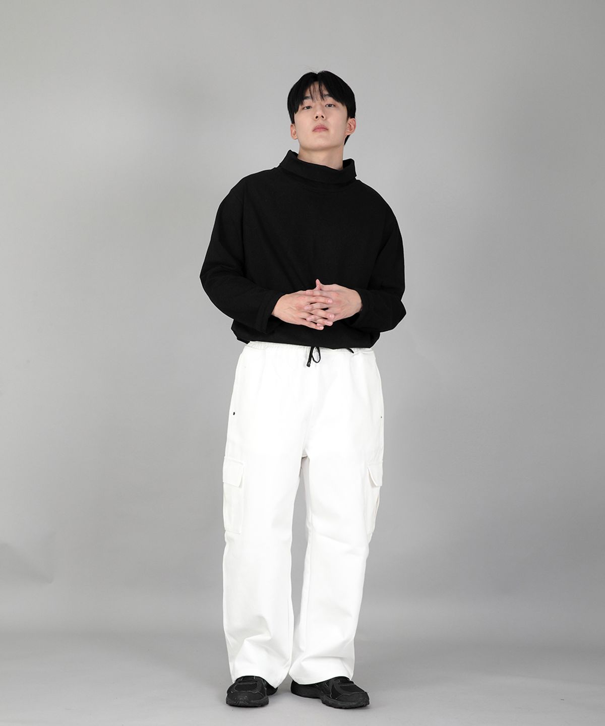 세인트크루(SAINTCREW) 리벳픽스 EX와이드 카고팬츠 REC-360 화이트