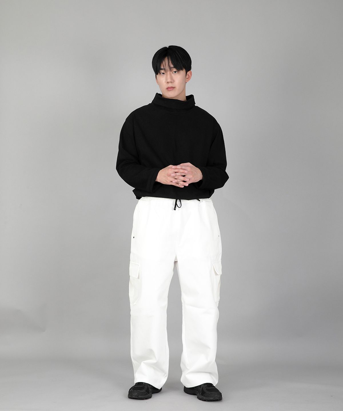 세인트크루(SAINTCREW) 리벳픽스 EX와이드 카고팬츠 REC-360 화이트