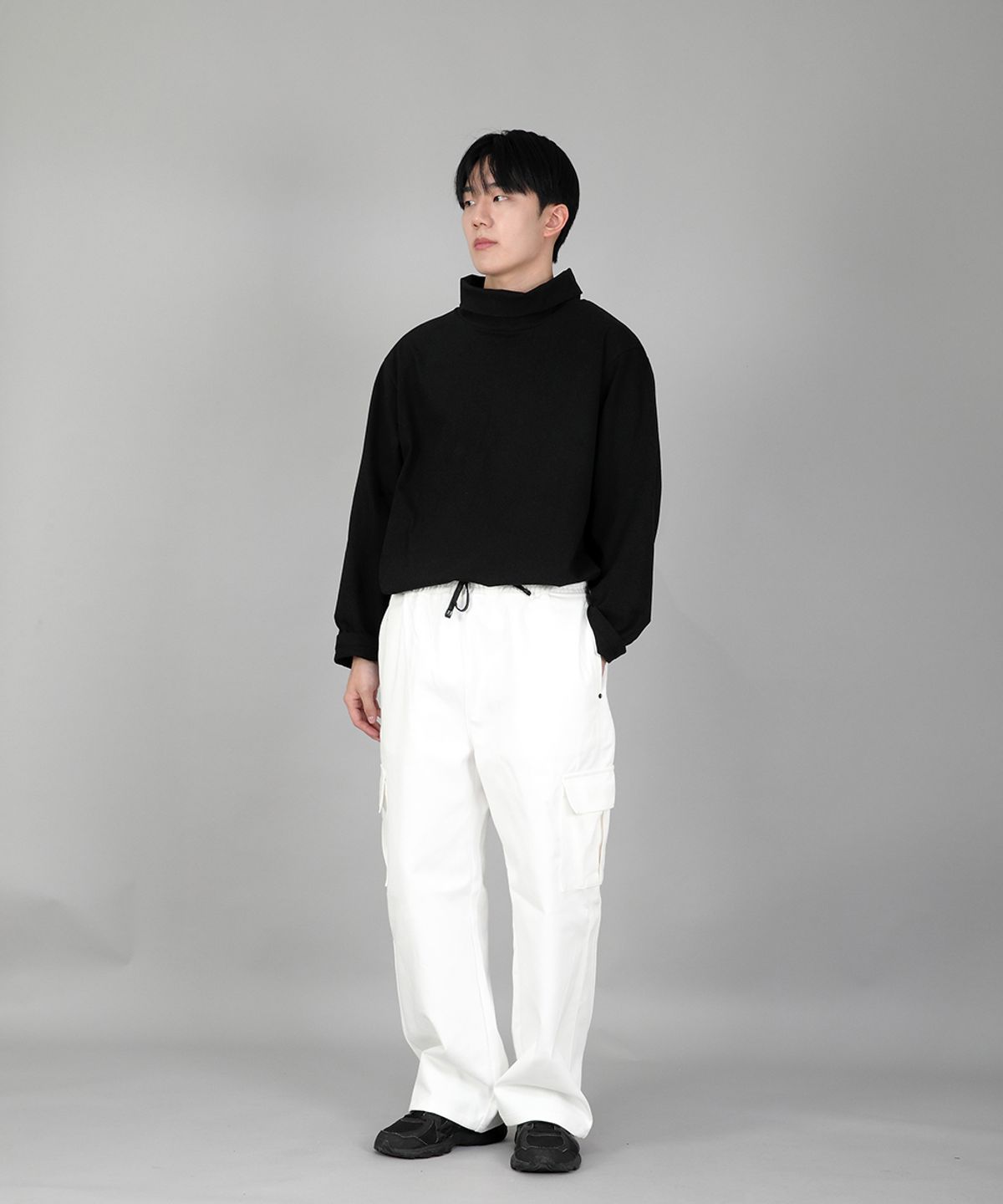 세인트크루(SAINTCREW) 리벳픽스 EX와이드 카고팬츠 REC-360 화이트