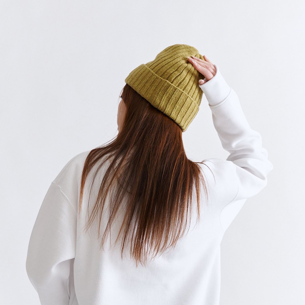 바이브라디(VIBRADIE) VB 남여공용 올리브 비니
