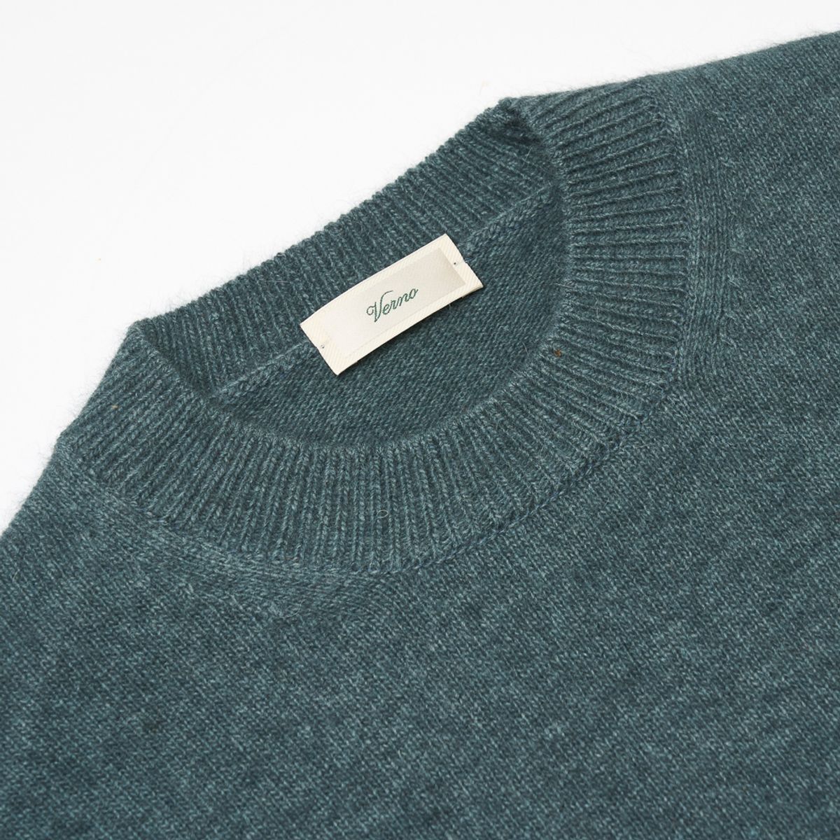 베르노(VERNO) 24FW Fox Crew-neck Knit Green