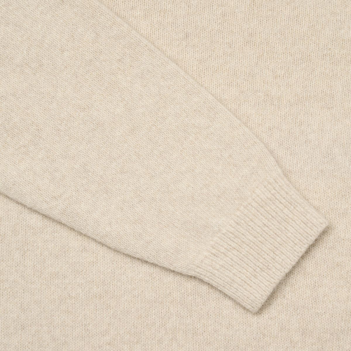 베르노(VERNO) 24FW Fox Crew-neck Knit Oatmeal