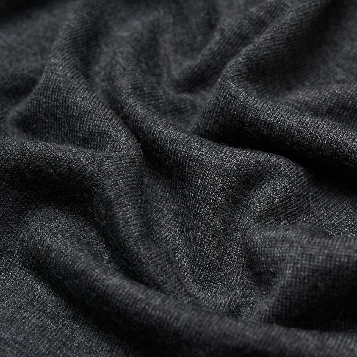 베르노(VERNO) 25SS Cashtouch Long Sleeve Polo Knit Charcoal