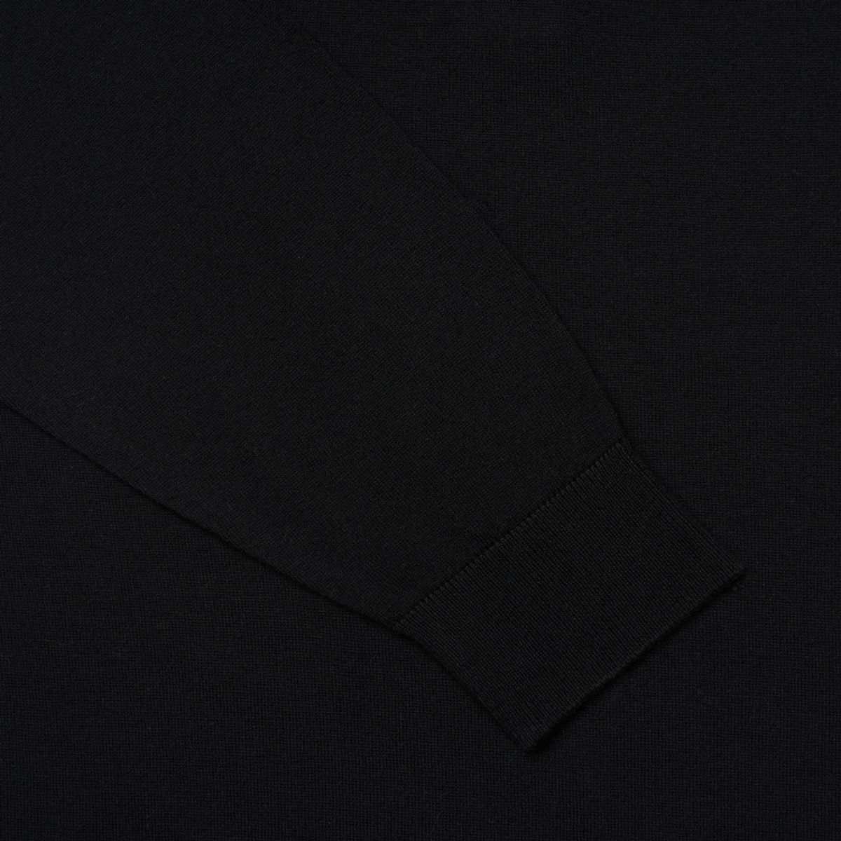 베르노(VERNO) 25SS Cashtouch Long Sleeve Polo Knit Black