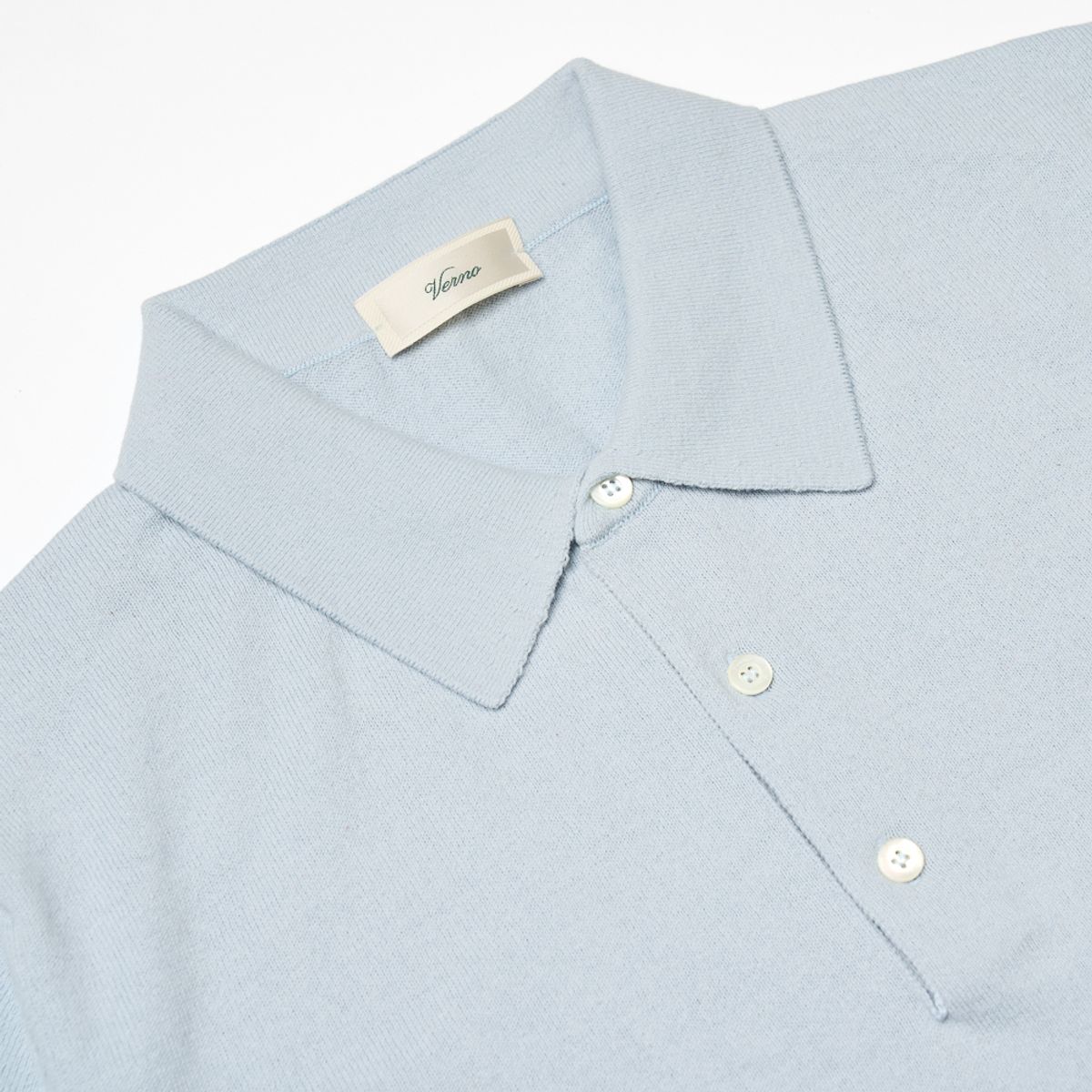 베르노(VERNO) 25SS Essential polo Knit Sky-Blue