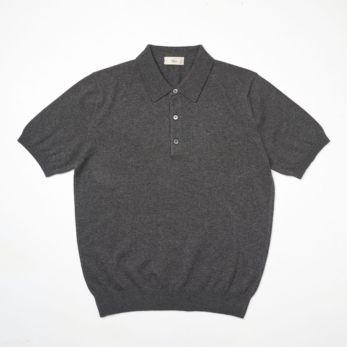베르노(VERNO) 25SS Essential polo Knit Gray