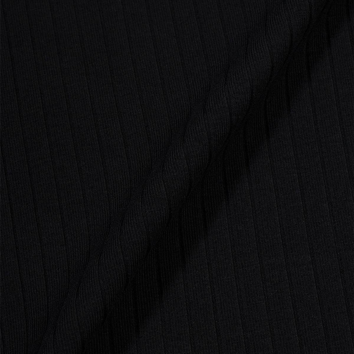 모아(MOAA) Cuff Collared Knit Top (BLACK)