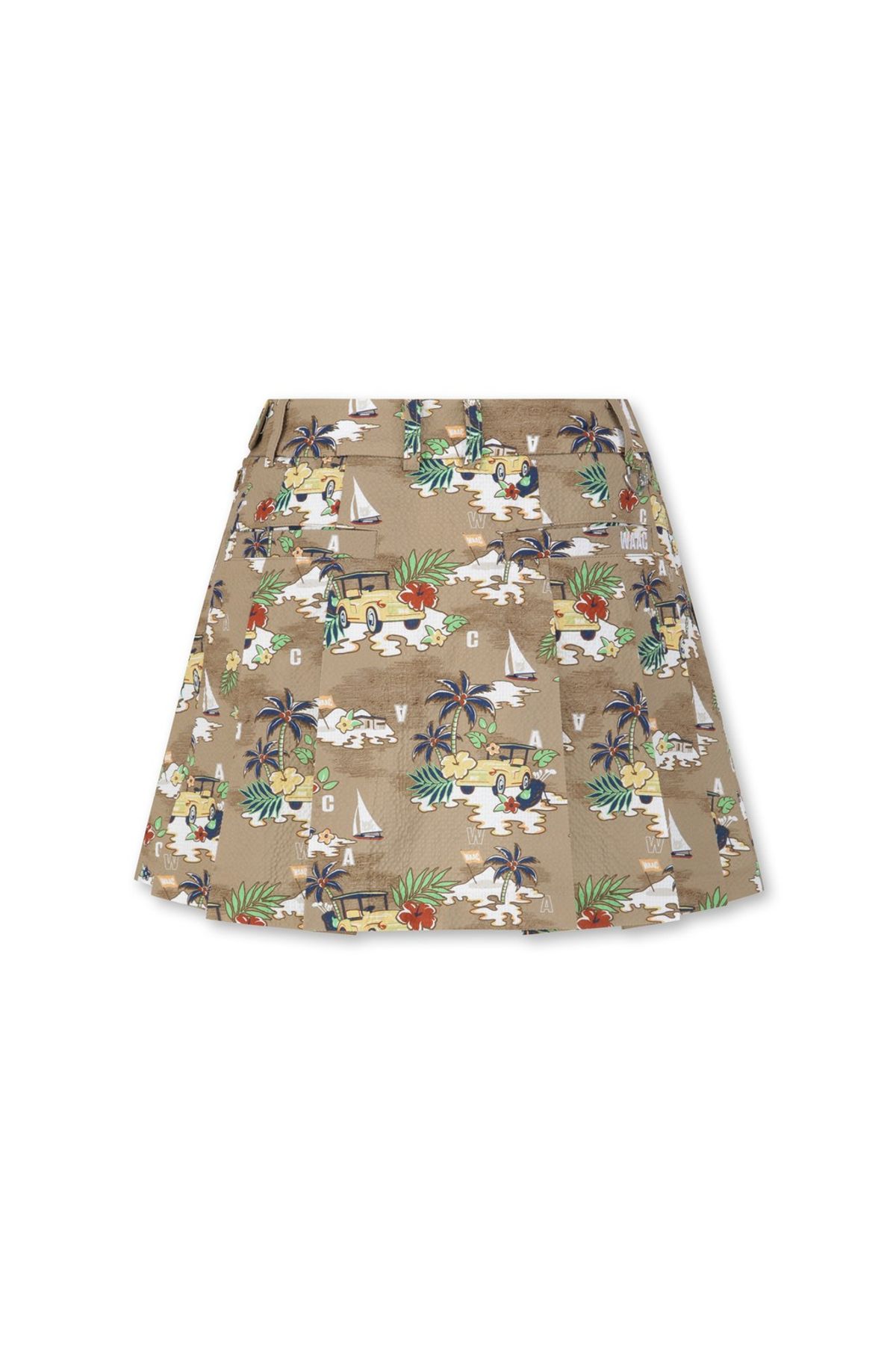 왁(WAAC) Women Pattern Skort_WWKCM25301BEX