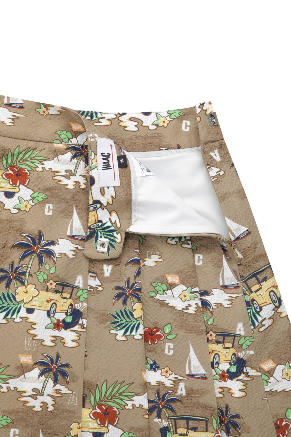 왁(WAAC) Women Pattern Skort_WWKCM25301BEX