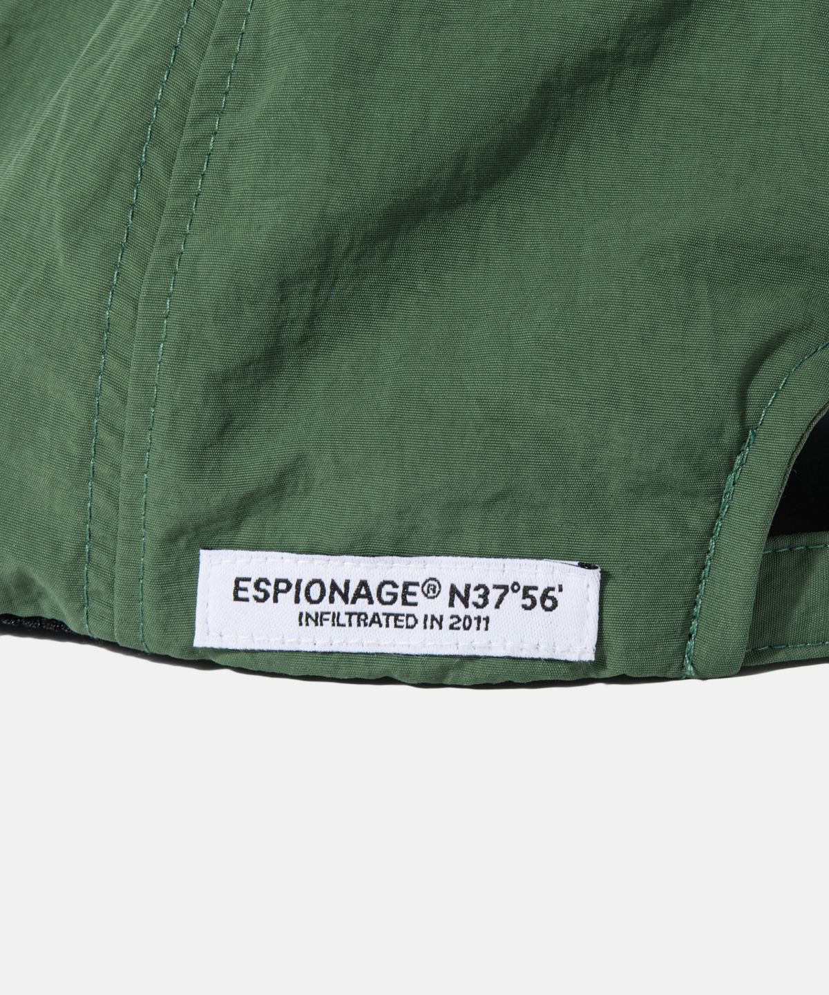 에스피오나지(ESPIONAGE) Nylon Hiking Cap Pine Green
