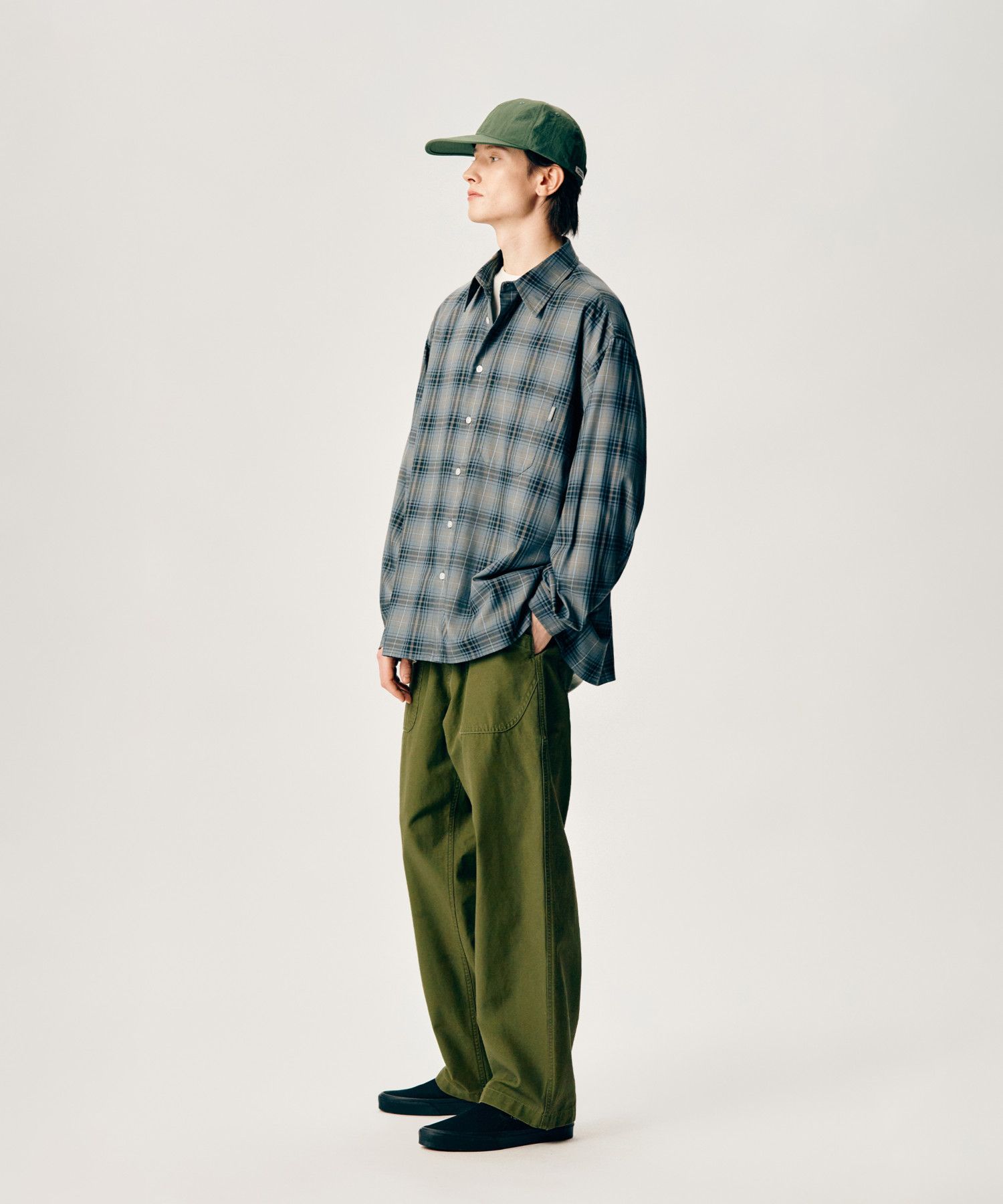 キャップ ESPIONAGE Nylon Hiking Cap Pine Green 20250217-01 MUSINSA | ESPIONAGE Nylon Hiking Cap Pine Green