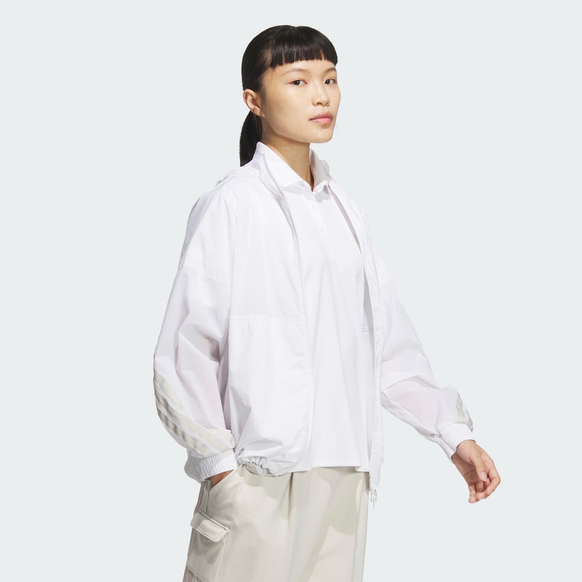 아디다스 골프(ADIDAS GOLF) 3S 라이트 우븐 재킷 JF4595