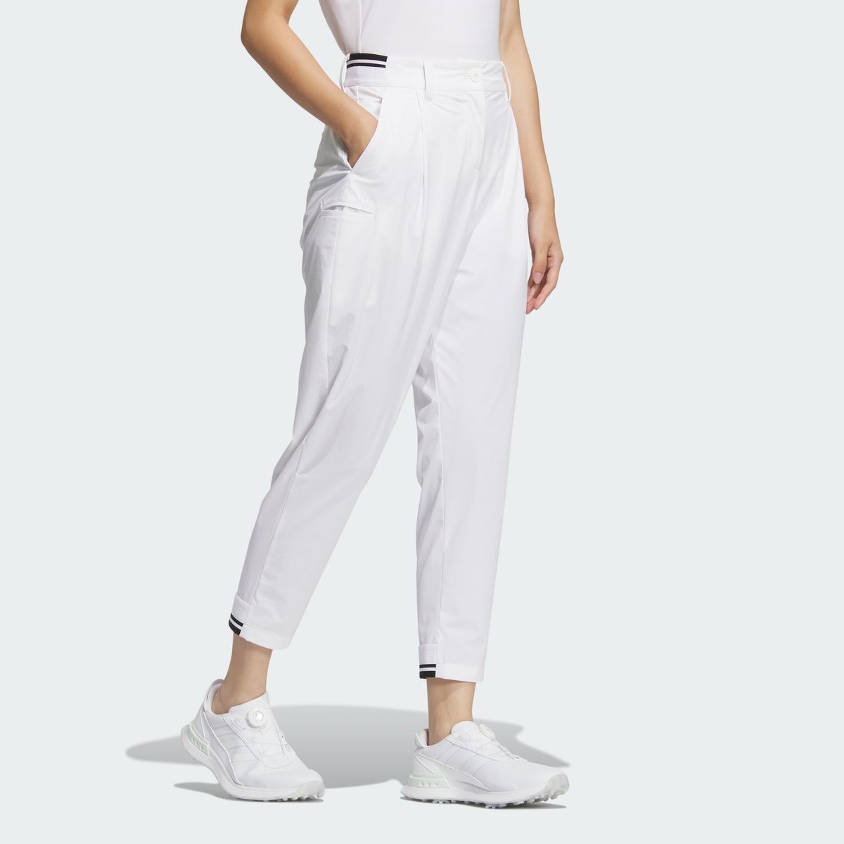 아디다스 골프(ADIDAS GOLF) 라이트웨이트 스트레치 카고 앵클 팬츠 JE8296