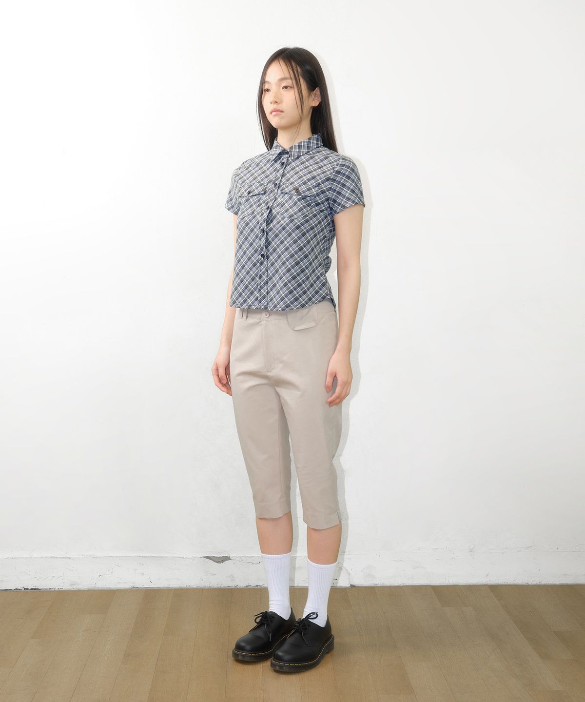 아메스 월드와이드(AMES-WORLDWIDE) COTTON BIKER PANTS BEIGE