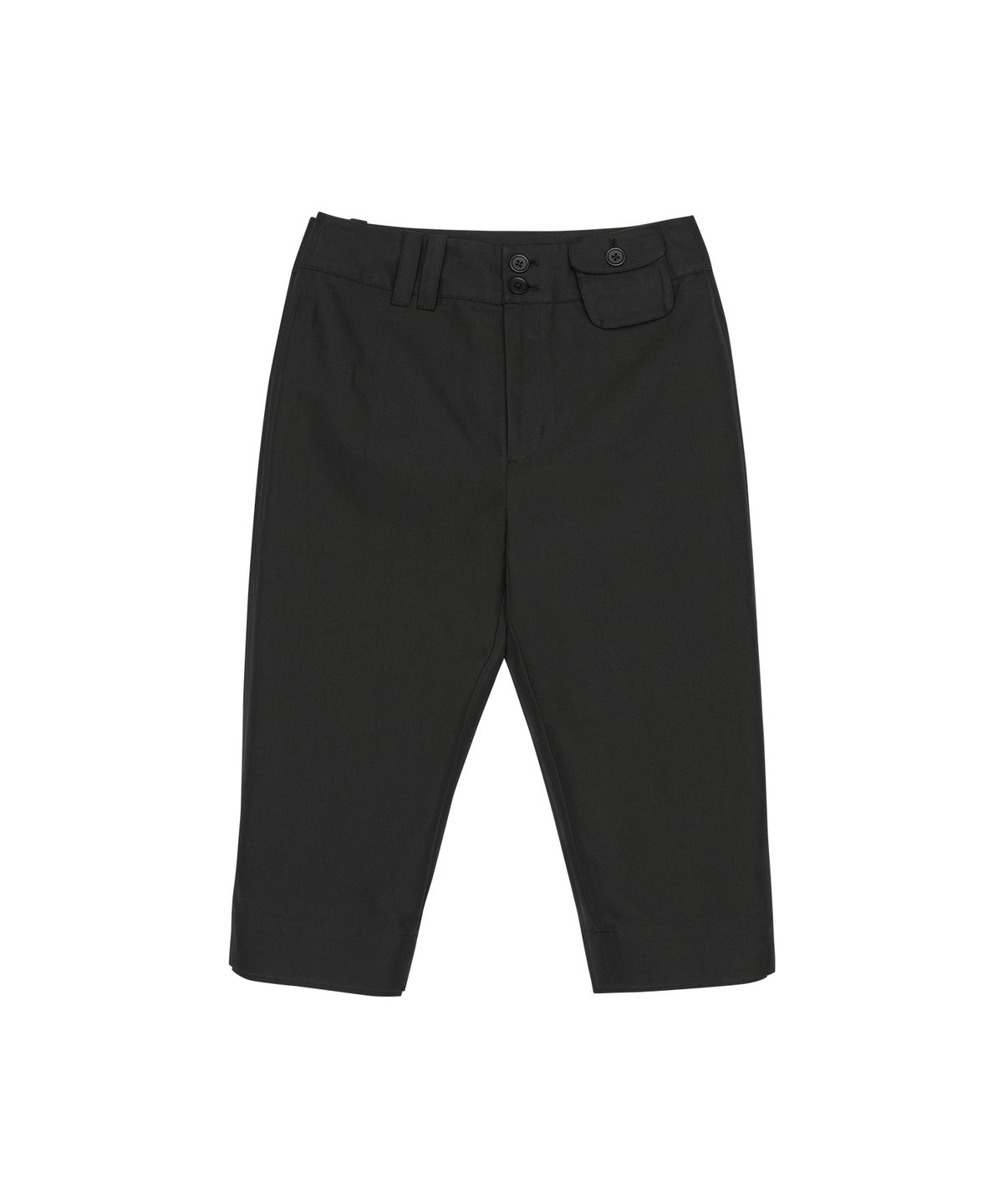 아메스 월드와이드(AMES-WORLDWIDE) COTTON BIKER PANTS BLACK