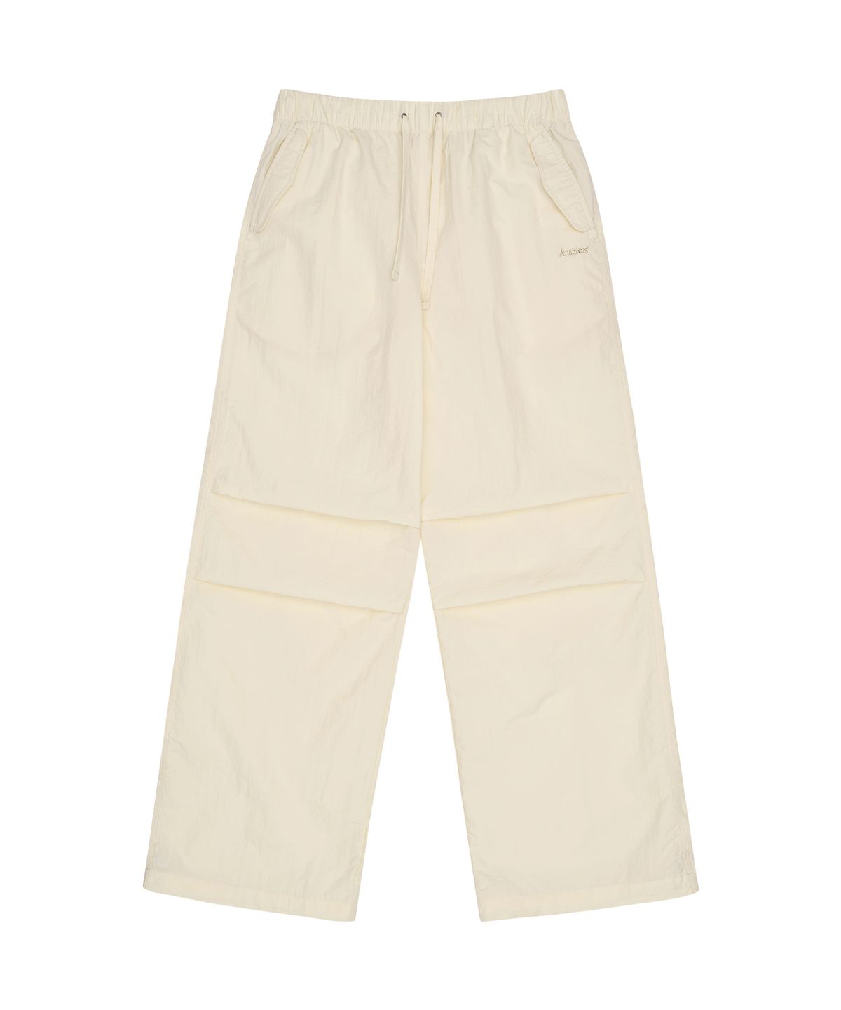 아메스 월드와이드(AMES-WORLDWIDE) NYLON WIDE PANTS IVORY