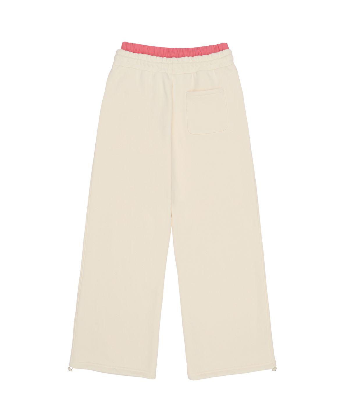 아메스 월드와이드(AMES-WORLDWIDE) LAYERED SWEAT PANTS CREAM