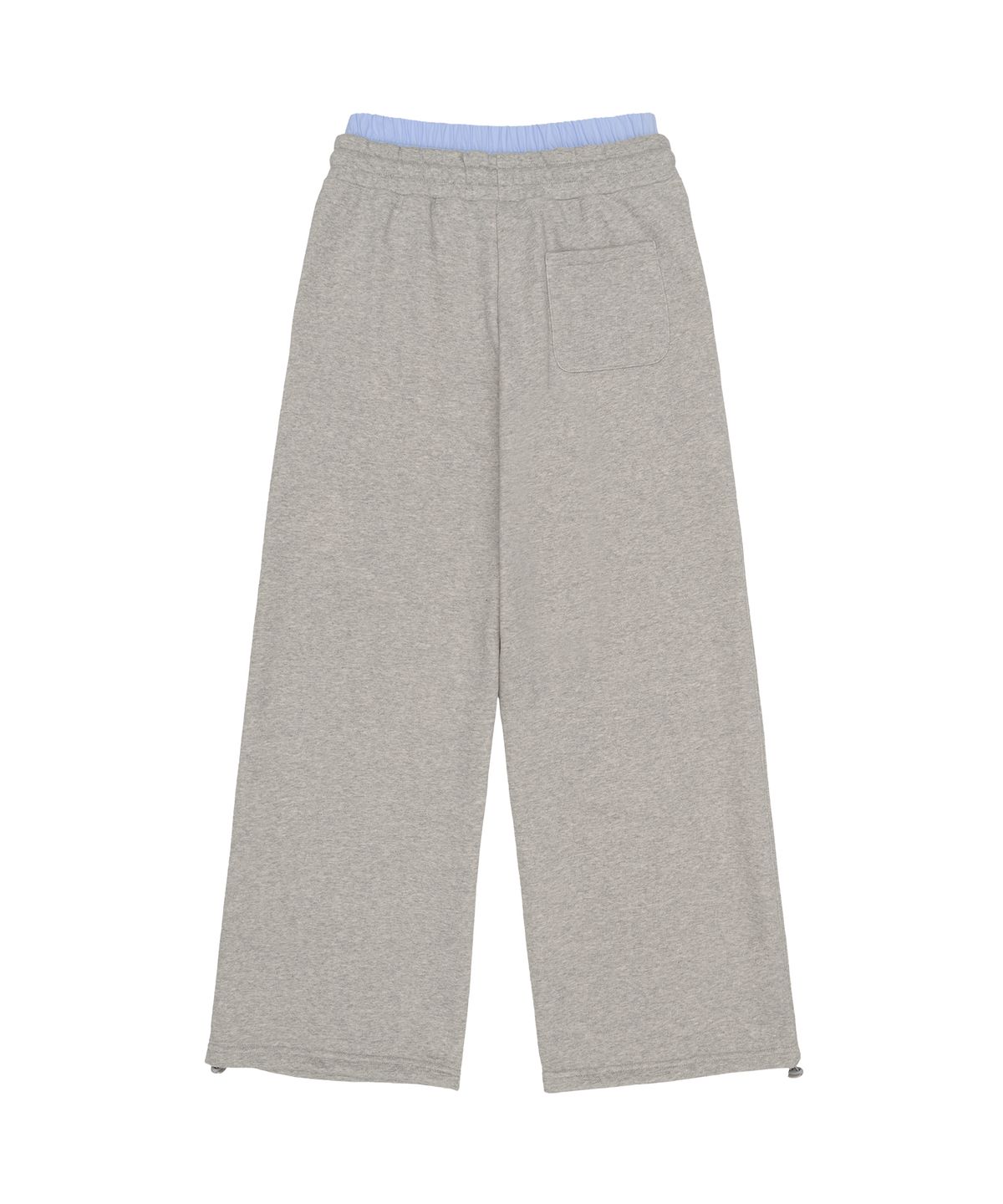 아메스 월드와이드(AMES-WORLDWIDE) LAYERED SWEAT PANTS GREY