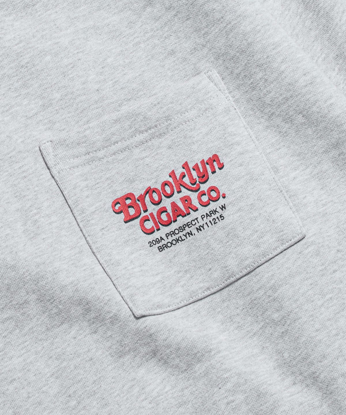 에스피오나지(ESPIONAGE) BK Cigar Co. Heavyweight Sweatshirt Grey