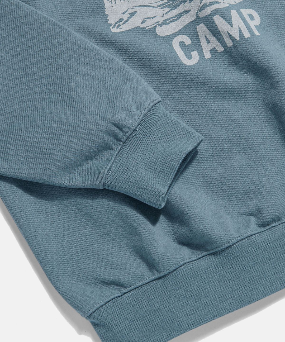 에스피오나지(ESPIONAGE) Duck Camp Heavyweight Sweatshirt Vintage Blue