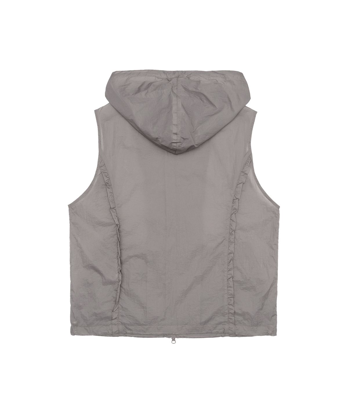 아메스 월드와이드(AMES-WORLDWIDE) SHEER NYLON VEST JACKET GREY