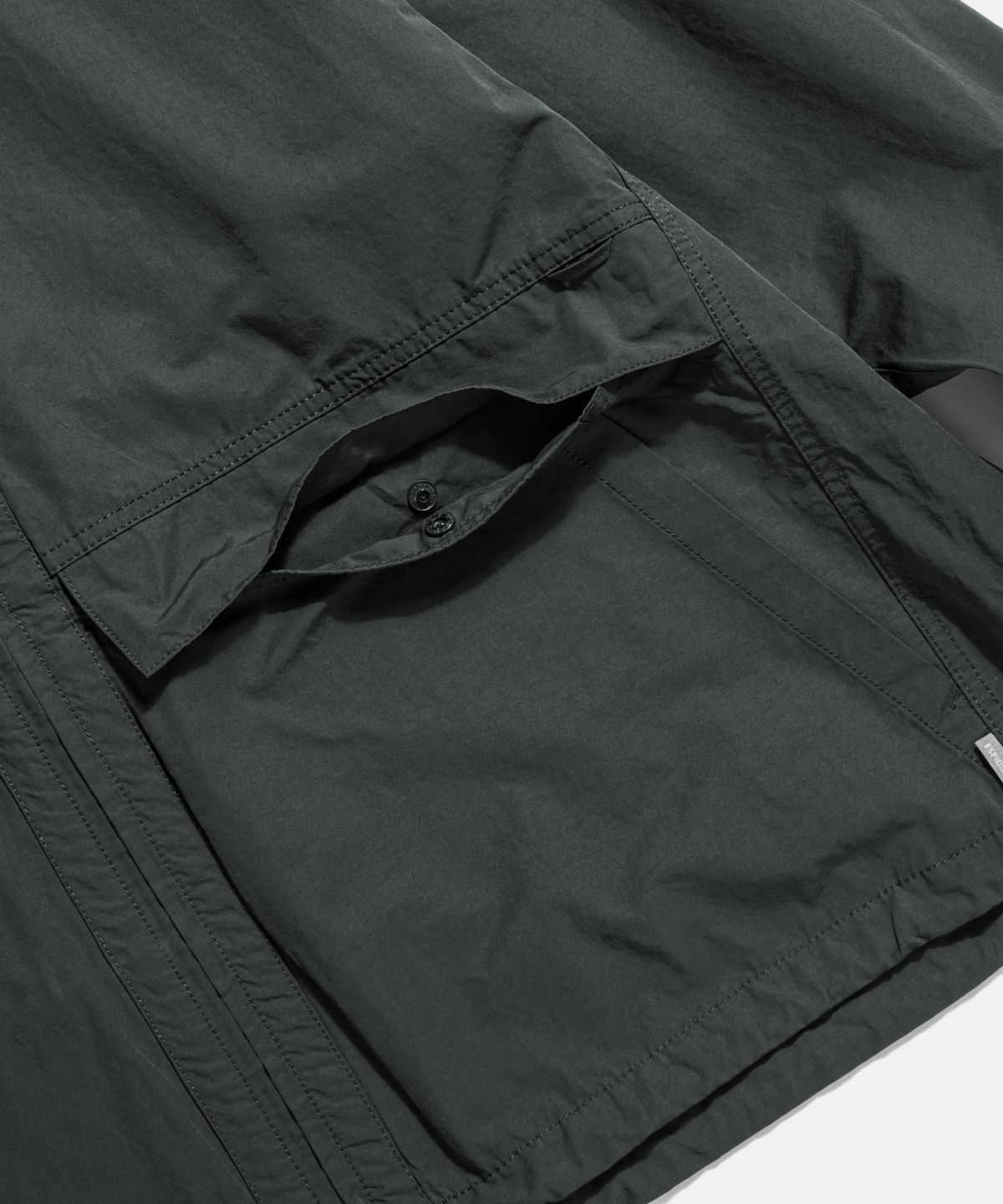 에스피오나지(ESPIONAGE) Traveler Hooded Jacket Dark Grey