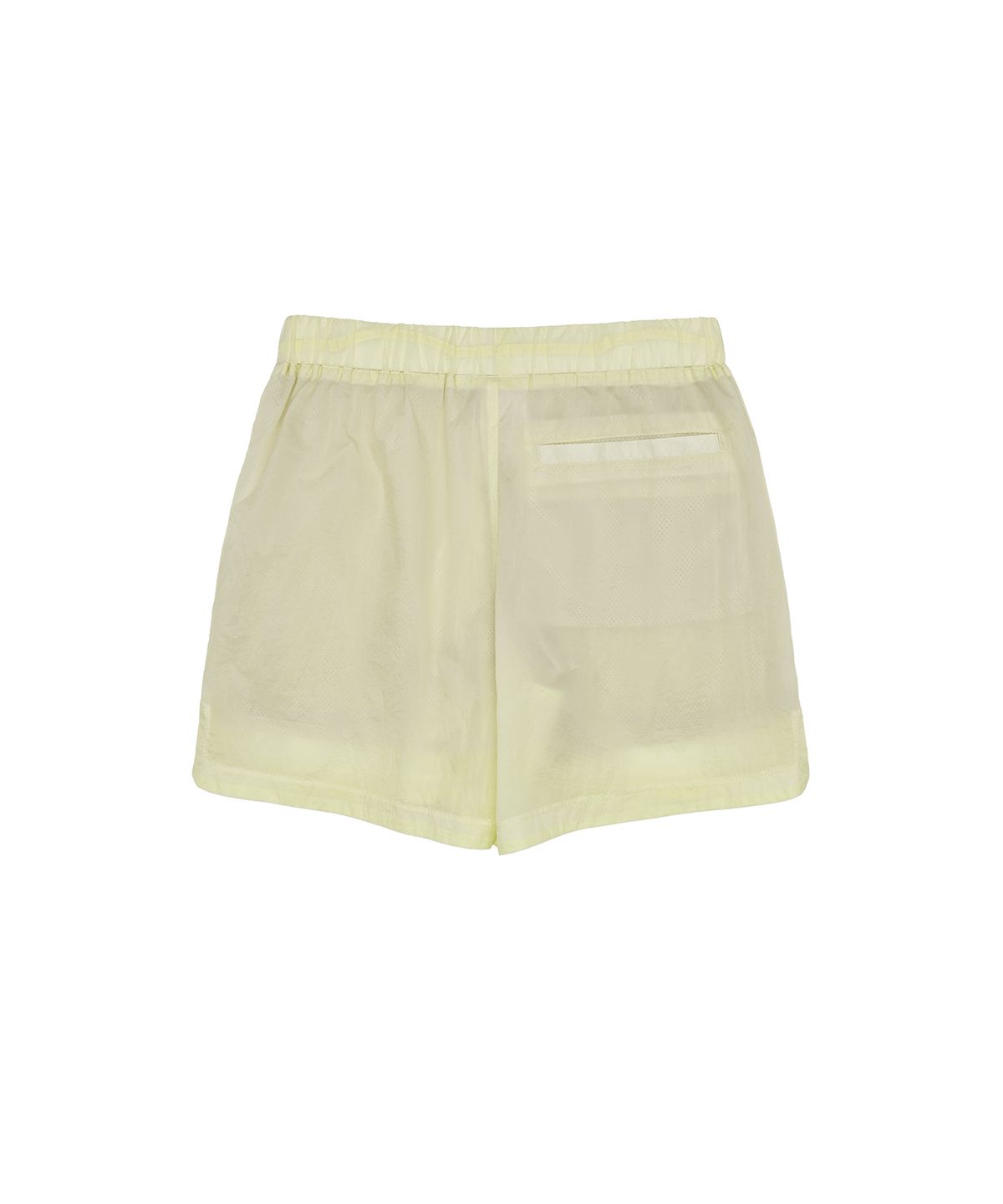 아메스 월드와이드(AMES-WORLDWIDE) SHEER NYLON SHORTS CREAM