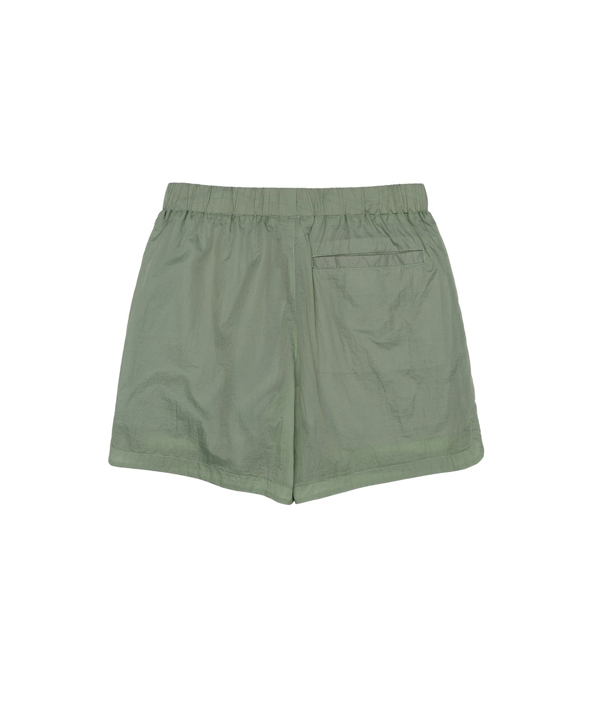 아메스 월드와이드(AMES-WORLDWIDE) SHEER NYLON SHORTS GREEN