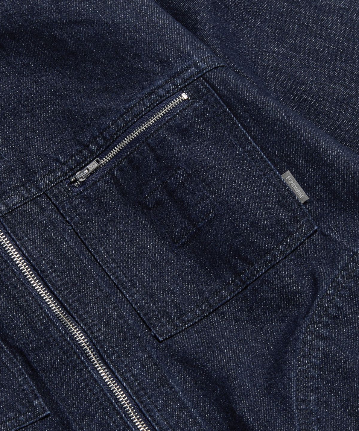 에스피오나지(ESPIONAGE) Denim Work Jacket Dark Indigo