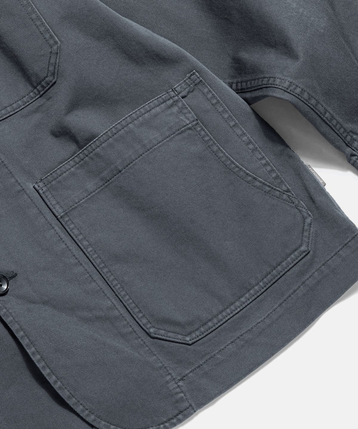 에스피오나지(ESPIONAGE) Cotton Notched Jacket Charcoal