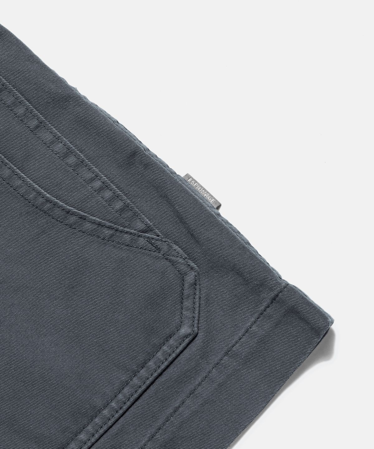에스피오나지(ESPIONAGE) Cotton Notched Jacket Charcoal