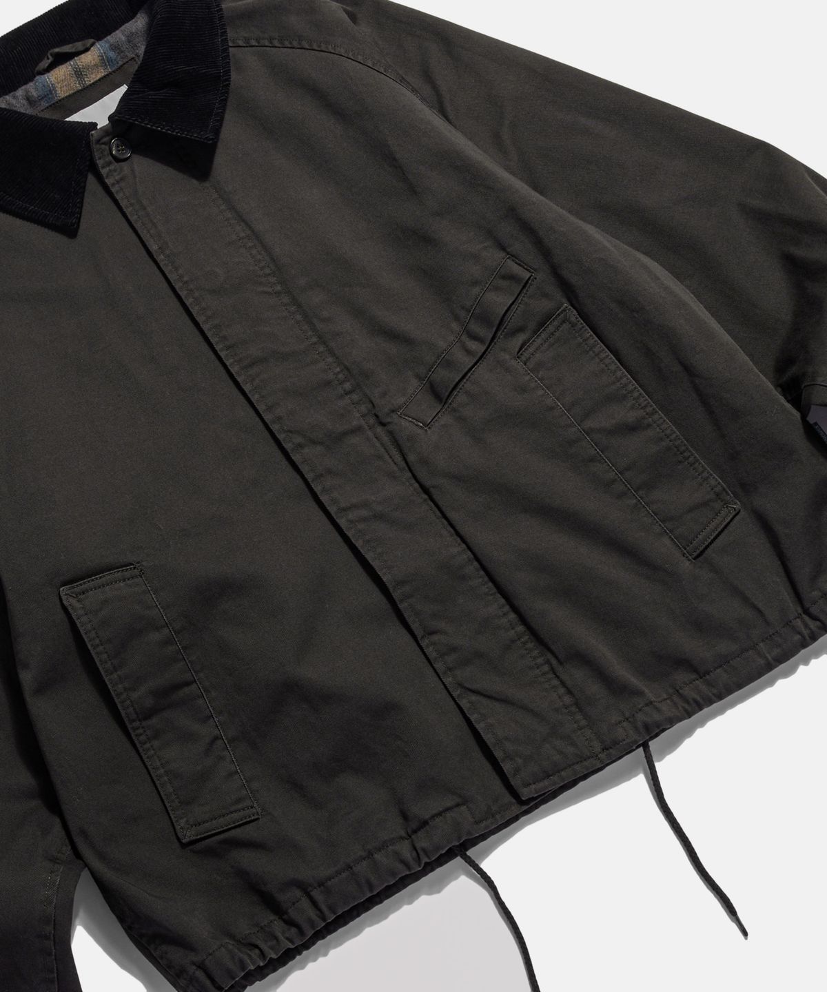 에스피오나지(ESPIONAGE) Short Hunting Jacket Dark Grey